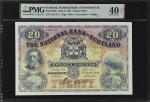 SCOTLAND. National Bank of Scotland Limited. 20 Pounds, 1941. P-260a. PMG Extremely Fine 40 EPQ.