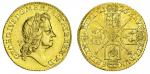 George I (1714-1727), Half-Guinea, 1726, second laureate head right, rev. crowned shields cruciform,
