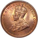 1926年锡兰1仙样币，PCGS SP65 RD，前Kings Norton Mint 集藏，#42861070，带红调包浆，美品