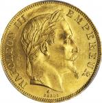 FRANCE. 50 Franc, 1862-A. Paris Mint. PCGS MS-63.