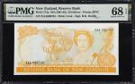 NEW ZEALAND. Reserve Bank of New Zealand. 50 Dollars, ND (1981-85). P-174a. PMG Superb Gem Uncircula