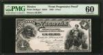 MEXICO. Banco Mercantil de Yucatan. 1 Peso, 1892. P-S445pp1 & S445p2. Front Progressive Proof & Back