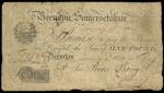 Brewton, Somersetshire (Prince, Barry & Co.), ｣1, 4 January 1823, serial number  , black and white, 