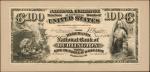 Friedberg 566 (W-3560). 1882 $100 Date Back National Bank Note. Burlington, Iowa. Merchants National