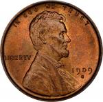 1909-S Lincoln Cent. V.D.B. MS-66 RB (PCGS). CAC.