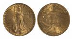 1927年美国金币一枚，PCGS鉴定评级MS63。