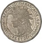 GUADELOUPEIIIe République (1870-1940). Piéfort de 1 franc 1903, Paris.