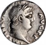 NERO, A.D. 54-68. AR Denarius, Rome Mint, A.D. 67-68. ICG VF 30.