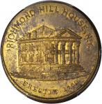 1776 Sages Historical Series Token #9 -- Richmond Hill. Brass. 32 mm. Musante GW-296, Baker-Unlisted