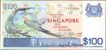 1977年新加坡货币发行局一百圆。Extremely Fine.
