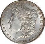 1902-S Morgan Silver Dollar. VAM-7. AU-58 (ANACS).