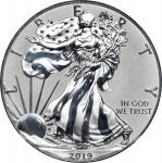 2019-S Silver Eagle. First Releases. COA No. 02804. Enhanced Reverse Proof-69 (NGC). San Francisco L