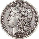1893-S Morgan Silver Dollar. Fine-12 (PCGS).