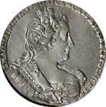 RUSSIA. Ruble, 1733. Moscow (Kadashevsky) Mint. Anna. PCGS AU-58.