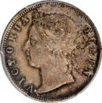 HONG KONG. 20 Cents, 1888. London Mint. Victoria. PCGS EF-45 Gold Shield.