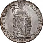 NETHERLANDS. Holland. Gulden, 1762. NGC MS-65.