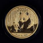 2012年熊猫纪念金币5盎司 完未流通