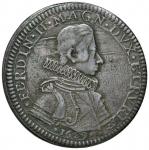 Italian coins;FIRENZE Ferdinando II (1621-1670) Piastra 1629 - MIR 291/1 AG (g 32.48) Minima traccia