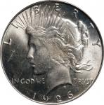 1926-S Peace Silver Dollar. MS-64 (PCGS). OGH.