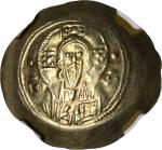 MICHAEL VII, 1071-1078. AV/EL Histamenon Nomisma (4.40 gms), Constantinople Mint.
