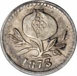 COLOMBIA. 2-1/2 Centavos, 1873. Bogota Mint. PCGS AU-58 Gold Shield.