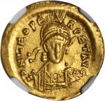 LEO I, A.D. 457-474. AV Solidus (4.35 gms), Constantinople Mint, ca. A.D. 462-466.