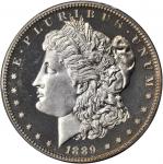 1889 Morgan Silver Dollar. Proof-65 Cameo (PCGS).