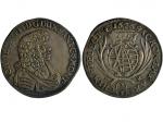 1676年德国萨克森2/3元银币，近未使用
