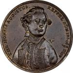 1779 Admiral Keppel Vindicated Medal. Betts-564. Pinchbeck, 34 mm. MS-61 (PCGS).