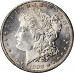 1898-S Morgan Silver Dollar. MS-65+ (PCGS).