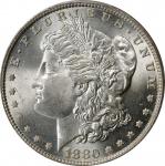 1880-O Morgan Silver Dollar. MS-64+ (PCGS). CAC.