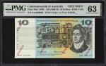 1966-72年澳大利亚储备银行拾圆。样票。AUSTRALIA. Reserve Bank of Australia. 10 Dollars, ND (1966-72). P-40s2. Specim