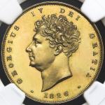 GREAT BRITAIN George IV ジョージ4世(1820~30) 2Pounds 1826 NGC-PF64 Ultra Cameo Proof UNC+