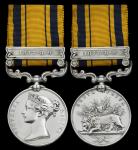 South Africa 1877-79, 1 clasp, 1877-8-9 (958. Pte M. Cassidy. 88th Foot.) very light contact marks a