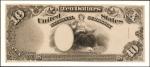 Friedberg Unlisted (W-Unlisted). ND (1873) $10 National Bank Circulating Note. PCGS Currency Gem New