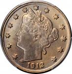 1912-S Liberty Head Nickel. MS-65+ (PCGS).