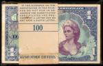 Pack of (100) Military Payment Certificate. Series 661. $1. Choice Uncirculated.