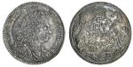 George I (1714-27), small silver medal, undated, bust right, rev. crowned shield with supporters, 25