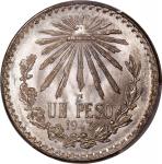 Mexico, silver peso, 1943-M, (KM-455), PCGS MS66+, #44218873.