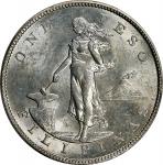 PHILIPPINES. Peso, 1904-S. San Francisco Mint. PCGS MS-62.
