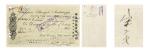 民国 宋子文签名1929年中华商业有限公司（创办银行及保险）汇票