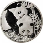 2012年新加坡国家钱币展销会5盎司熊猫银章 NGC PF 69