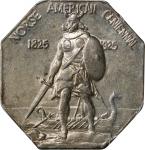 1925 Norse-American Centennial Medal. Silver. Thick Planchet. Unc Details--Cleaned (PCGS).
