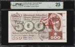 SWITZERLAND. Lot of (2). Schweizerische Nationalbank. 500 & 1000 Franken, 1969 & 1971. P-51g & 52j. 