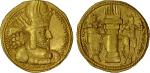 SASANIAN KINGDOM: Shahpur I, 241-272, AV dinar (7.42g), G-21, type IIc/1b, diademed bust of Shahpur 
