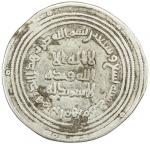 UMAYYAD:  Abd al-Malik, 685-705, AR dirham (2.60g), Ramhurmuz, AH79, A-126, Klat-379, evenly worn, a