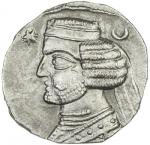 PARTHIAN KINGDOM: Orodes II, ca. 57-38 BC, AR drachm (3.59g), Kangavar, Shore-—, Sell-47.15, with mi