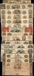 Lot of (16) Mixed Obsoletes. 1818-62. Mixed Denominations. Fine to About Uncirculated.