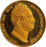 GREAT BRITAIN. Sovereign, 1831. London Mint. William IV. PCGS PROOF-64 Deep Cameo.