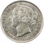 Lot 2085 NEWFOUNDLAND: Victoria， 1837-1901， AR 20 cents， 1894， KM-4， ICCS graded EF45.
